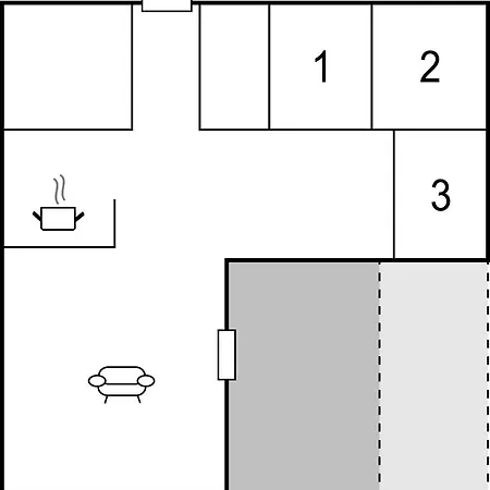 Three-bedroom Holiday In * Glesborg
